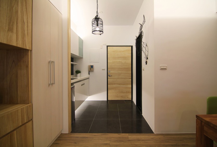 室內裝潢圖片，玄關 北歐格調樂活工作