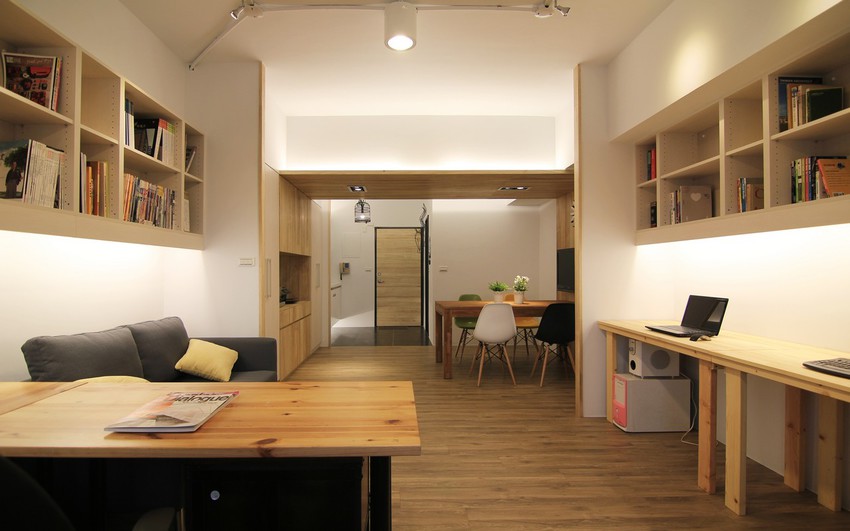 室內裝潢圖片，書房 北歐格調樂活工作