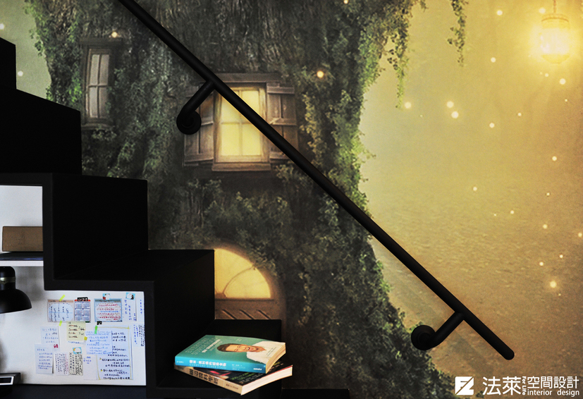 室內裝潢圖片，樓梯 魔法森林樹屋IN MY HOME